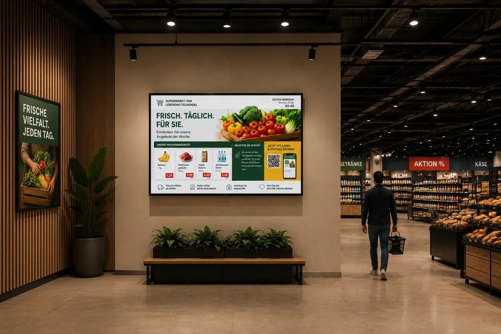 Supermarkt und Handel Supermarkt und Handel
